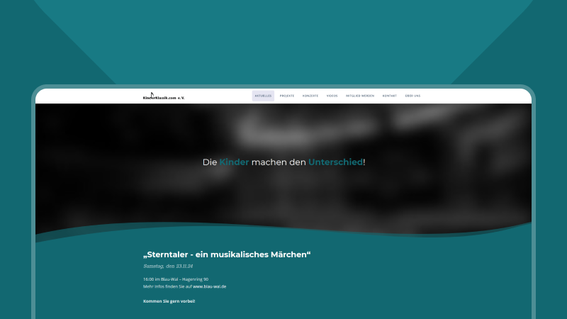 KinderKlassik – Webseite für den Braunschweiger Musikverein